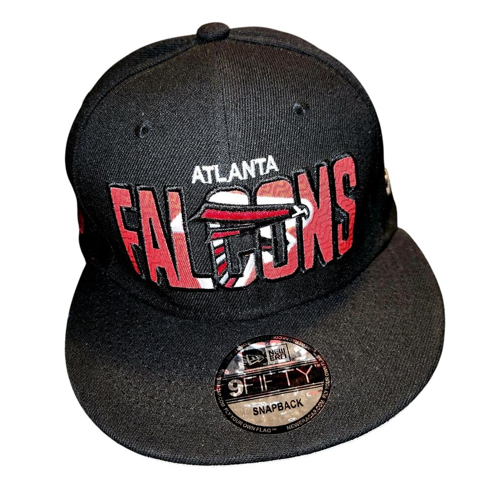 New Era Atlanta Falcons Black 2023 NFL Draft 9FIFTY‎ Snapback Hat